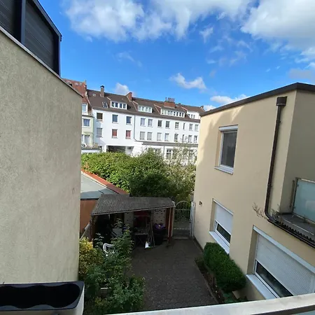 Wohlfuehlwohnung Bei Der Weser - Terrasse - 7 P